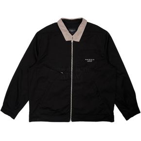 FLOWER TRUCKER JACKET BLACK- 플라워 트라커 자켓