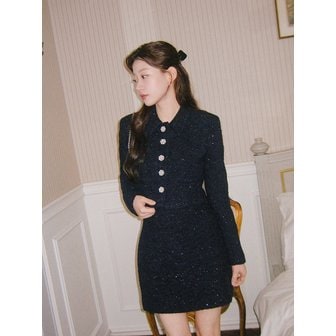 이바나헬싱키 Luminescent tweed crop jacket (2colors)