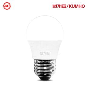 LED 인치구 미니전구 4W E26 KS인증 번개표 LED 인치구 미니전구 4W E26 KS인증 YTG45E3-042665 (주)