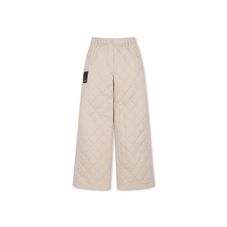 골든베어 (WOMEN) Quilted Wide Pants(Beige)_G5PAW24812BEX