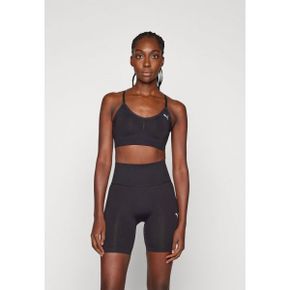 4493569 Puma MOVE SHAPELUXE SEAMLESS - Light support sports bra black