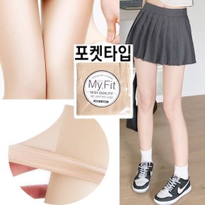 국내생산 개별포장 무발스타킹 20D 2P 학생 여성스타킹 9부_P435241774