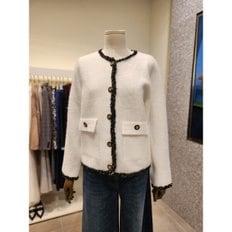 JPAE1CD553 [포켓 트위드 배색 가디건]