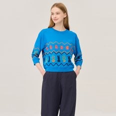 토끼 자카드 니트 BAKPF3541
