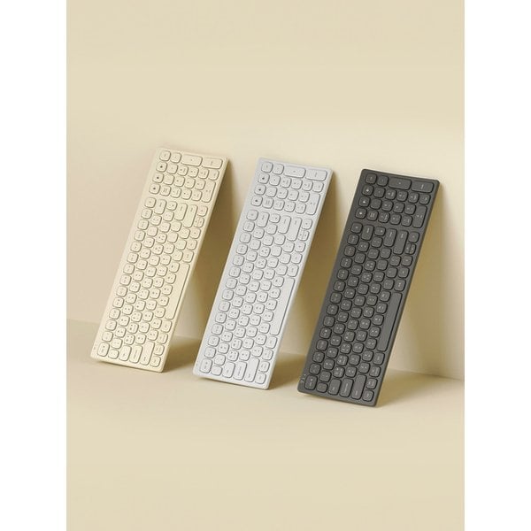 커브드 충전식 무소음 인체공학 아이패드 노트북 무선 블루투스 키보드 B604