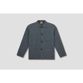 23FW 안데르센 안데르센 가디건 WORK JACKET - G12 / INDIGO DYED YARN 라이트 블루