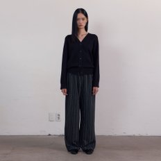 Stripe Banding Pants (Black)