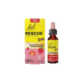 바흐 플라워 레스큐 드롭퍼 키즈 스트로베리 플레이버 10ml