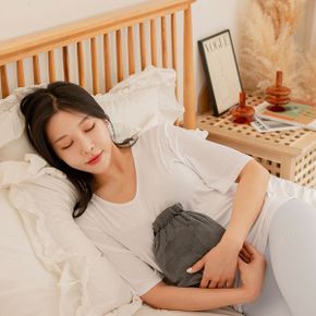 웰스톤 돌찜질기 축열식 온열 가정용 복부 배찜질기복대포함 DR-172