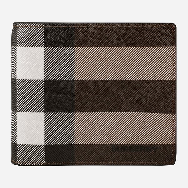 [시흥점] 6S 8117323 A8773 체크 레더 남성 반지갑