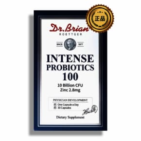 인텐스 프로바이오틱스 100 락토바실러스 장건강 유산균 500mg X 30캡슐