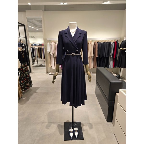 [파주점] 클래식 더블칼라 트렌치 원피스 JR5A0OP033