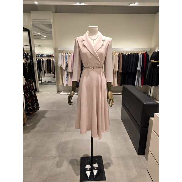 [파주점] 클래식 더블칼라 트렌치 원피스 JR5A0OP033