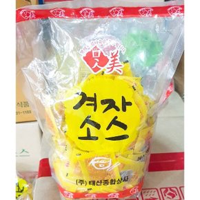 태산 겨자소스 3gx200입 600g 식당용 업소 식당 재료 (WCCEAA6)