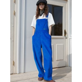 그린버터 Corduroy Overall pants (Cobalt)