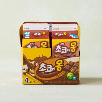 남양 초코에몽 250ml*4