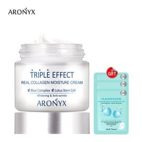 아로닉스 트리플 이펙트 리얼 콜라겐 모이스처 크림 50ml+마스크팩3매