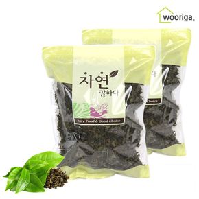 국내산 녹차잎 500g 2봉 그린티 녹차 엽차[27838199]