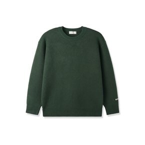 소프트 울 라운드 니트 BK8937_그린