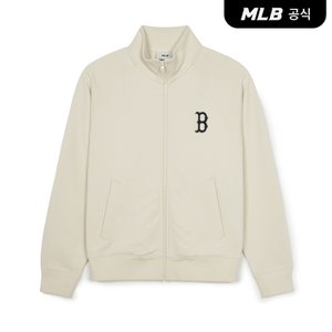 MLB [코리아공식] 베이직 미디움로고 스텐넥 집업 BOS (D.Cream)