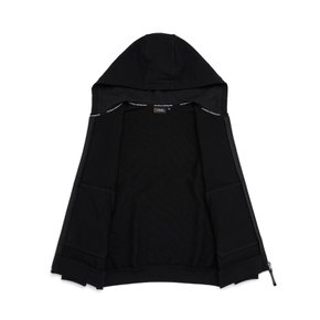 K221UFT010 브래비 트레이닝 후드풀집업 CARBONBLACK