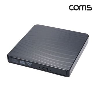 오너클랜 USB 3.1(Type C) 외장형 ODD DVD RW USB 2.0 Black