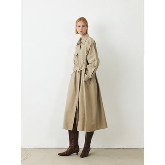 모한 TFF BELTED SHIRT DRESS_2COLORS