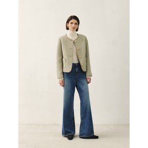 RTW BOUCLE WOOL TWEED BLAZER_2COLORS