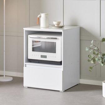 인터데코 주방수납장 렌지대 광파오븐 60cm P00000PI (착불)