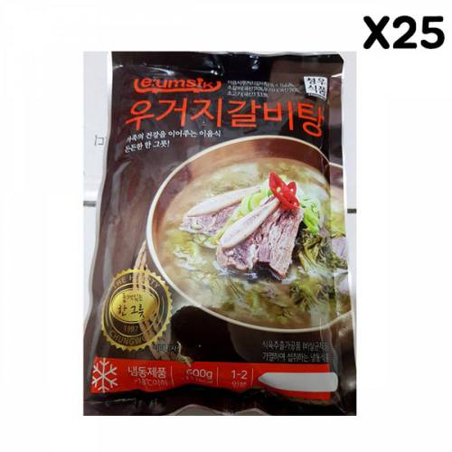 FK 즉석탕 우거지갈비탕 청우 600g X25