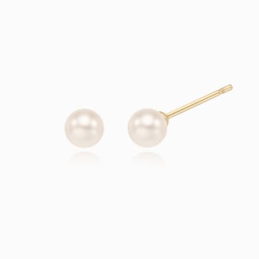 로이드 5K 진주 5MM 귀걸이 LPHO4A05H