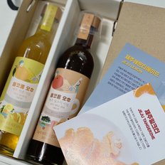 돌코롬 오후 제주 시럽 2종 선물 세트 300ml + 300ml