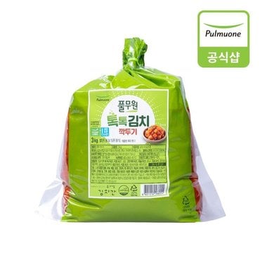 풀무원 [생산직송] 톡톡 깍두기 3kg