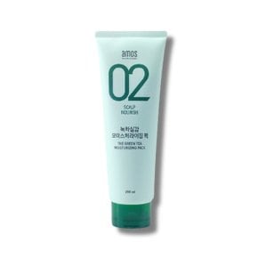 아모스 녹차실감 인텐시브 모이스처 팩 250ml X 1개