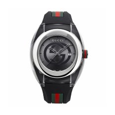 YA137116 SYNC 남성 러버 쿼츠 46mm