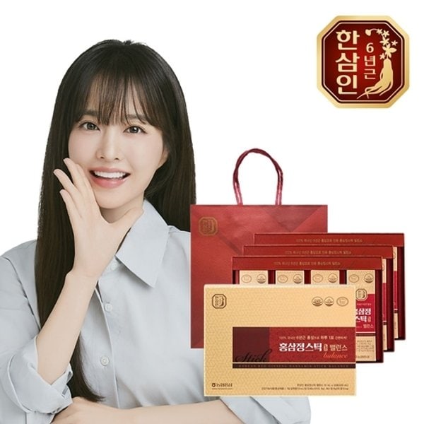 [농협홍삼] 한삼인 홍삼정 스틱밸런스 10ml 32포 3세트+쇼핑백
