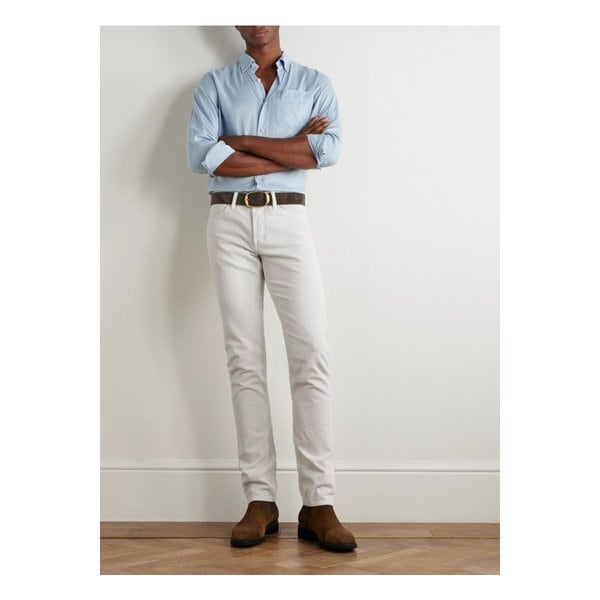 슬림 코튼 블렌드 코듀로이 팬츠 46376663162880844