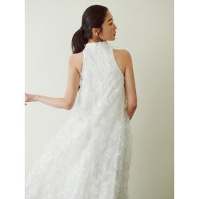 Bridal Angel Pollen Halterneck Dress_white