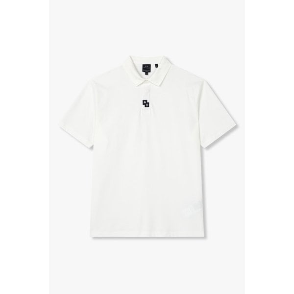 남성 자수 로고 숏 슬리브 폴로 셔츠 A415131028000