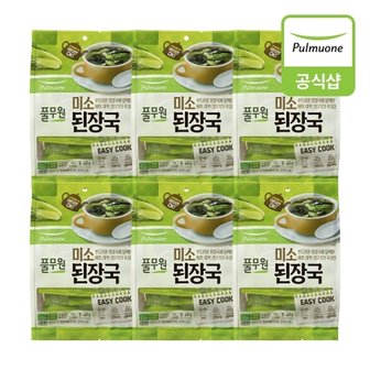 풀무원 미소 된장국 (40g) (8gX5EA)X6개