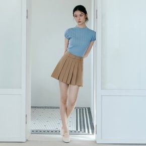 [26 S/S] 잇미샤 벨티드 플리츠 미니 스커트 ITQ5ZSK920