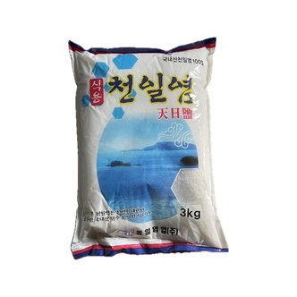  동일염업 천일염 굵은소금3kg