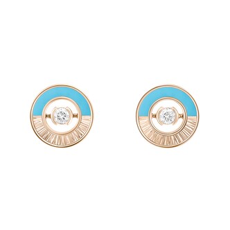 [SSG] 피아제 포제션 바이브런트 팰리스 이어링 로즈 골드 - 터콰이즈