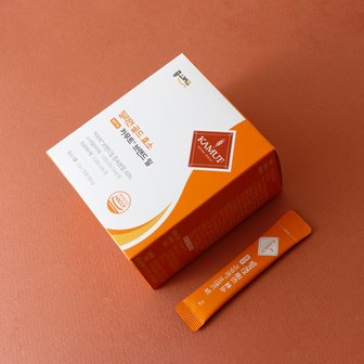 지니트레저 밀리언 골드 효소 카무트 브랜드밀 30포 1박스 100만 역가수치 곡물발효효소