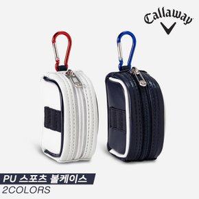 [캘러웨이코리아정품]2022 캘러웨이 PU 스포츠(PU SPORT) 볼 케이스/볼 주머니[2COLORS][여성용]