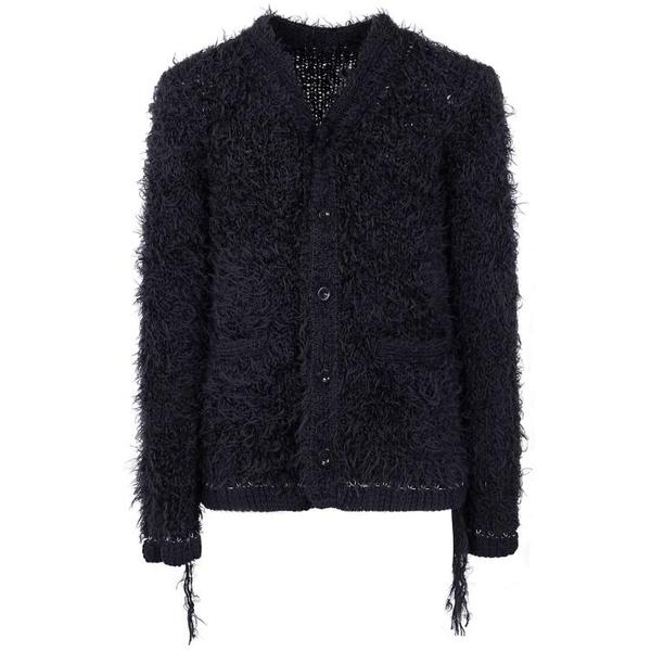 확대된 대표 사카이 가디건 2503837M 001 BLACK