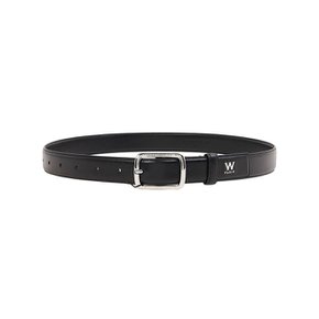 FW25 남성 스몰 로고 레더 벨트 W253BE01 674B 119840
