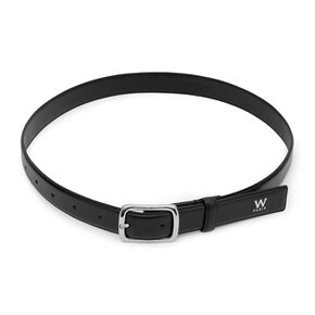 FW25 남성 스몰 로고 레더 벨트 W253BE01 674B 119840