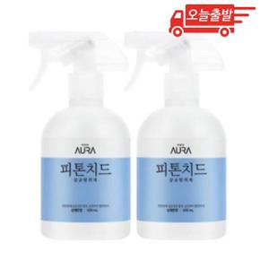 오늘출발 아우라 피톤치드 살균탈취제 샹쾌한향 500ml 2개