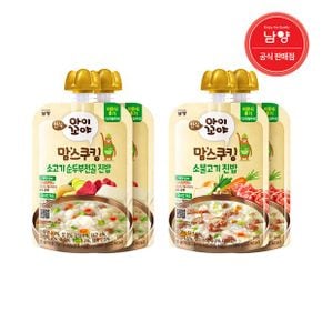 맘스쿠킹 유아 이유식 12개월   순두부찌개 100g 2개+소불고기 2개_P335318247